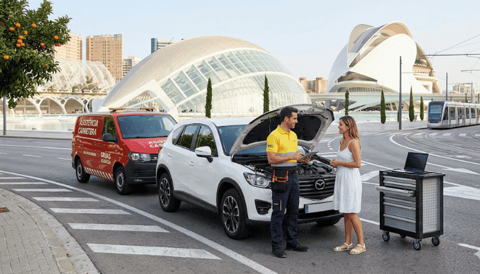 Servicio de cambio de batería de coche en Valencia