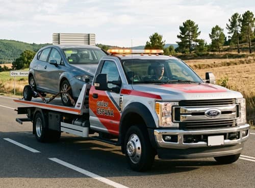 Can You Transport a Car Without ITV on a Tow Truck in Spain?